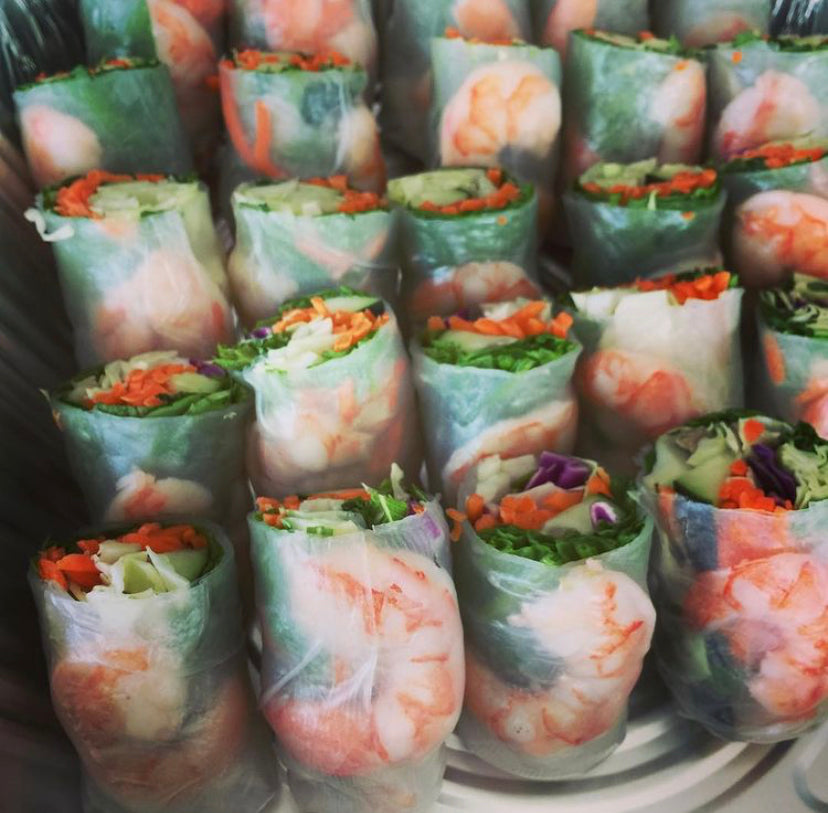 Shrimp & Pork Belly Summer Rolls (Goi Cuon) 20 Rolls